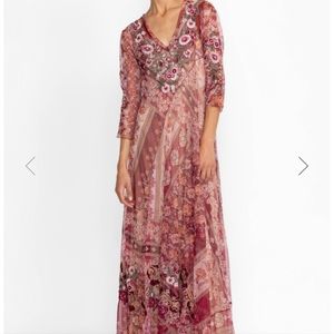 Nwt Johnny Was Mesh dress size L